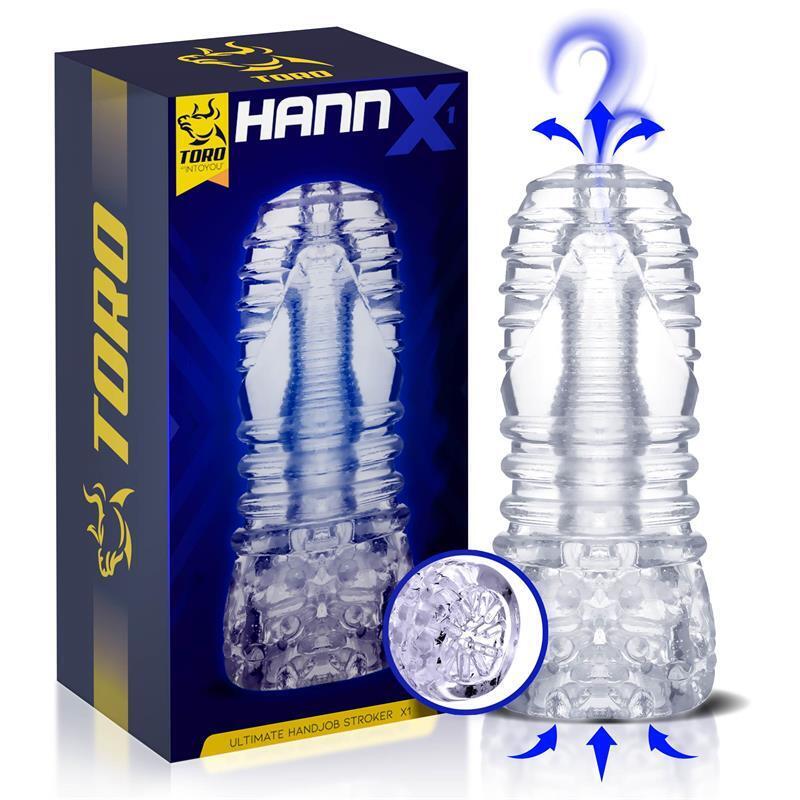 Hannx1 Masturbador Manual Ultimate Doble Salida 5.9