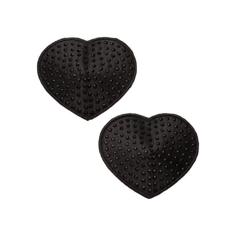 Heart Gem Pezoneras Negro
