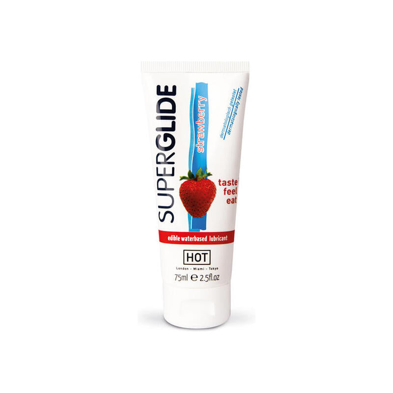 Hot Superglide Lubricante Comestible Fresa