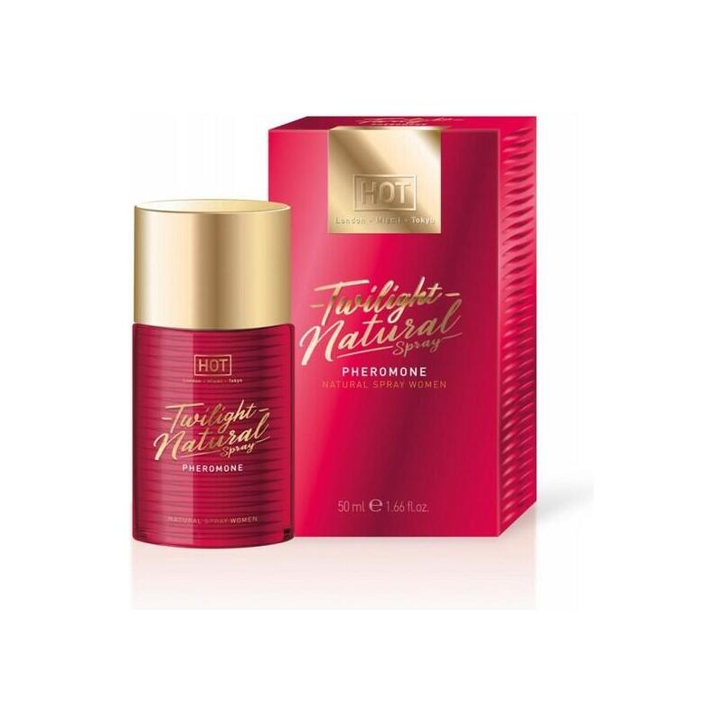 Hot Twilight Perfume Con Feromonas Para Ella En Spray 50ml
