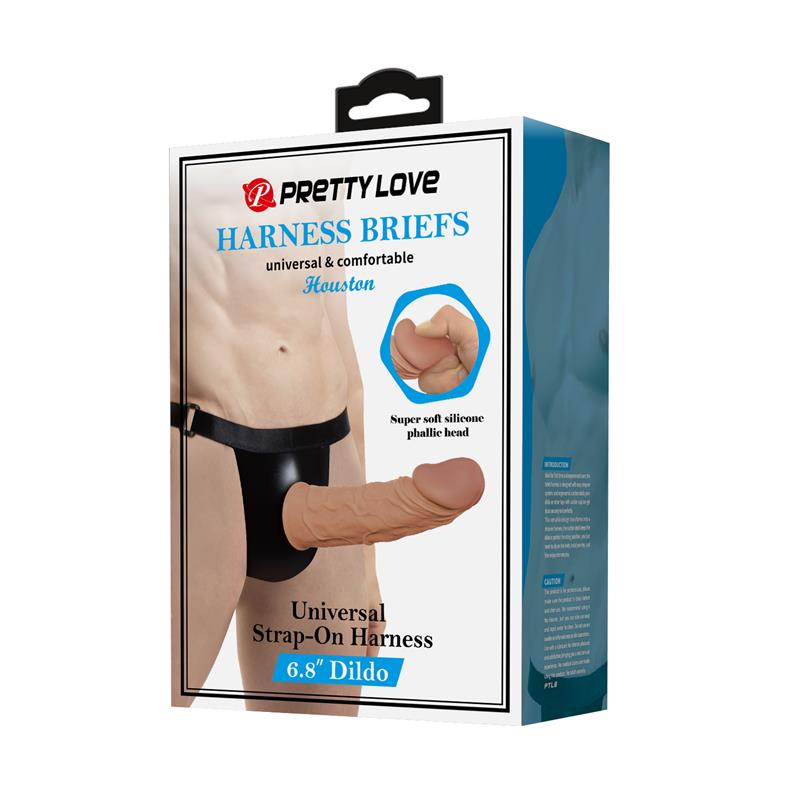 Pretty Love - Harnnes Briefs Con Didlo Incluido