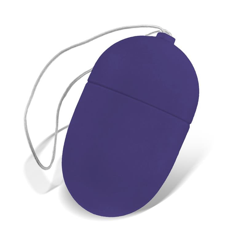 Huevo Vibrador Con Contol Remoto Tamaño Mediano Púrpura