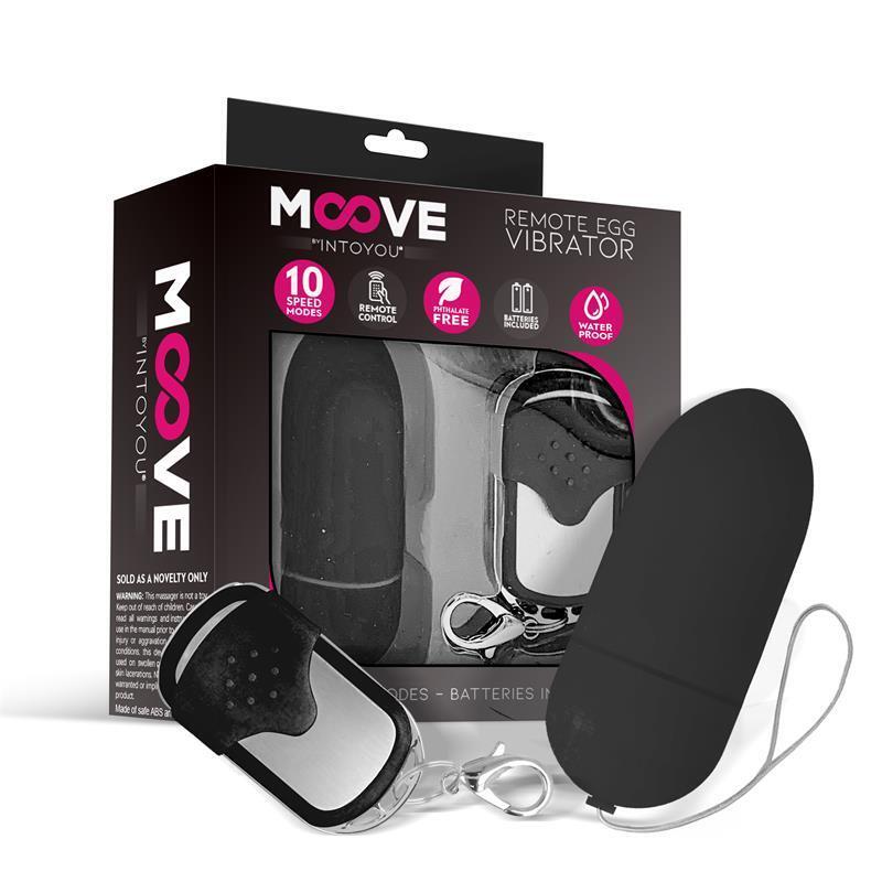 Huevo Vibrador Con Control Remoto Negro