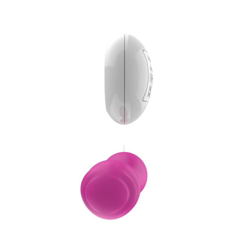 Huevo Vibrador Con Control Remoto Usb Rosa