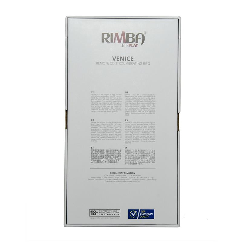 Huevo Vibrador Con Control Remoto Venice Purpura