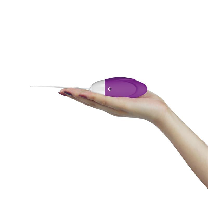 Huevo Vibrador Ijoy Control Remoto Usb Púrpura