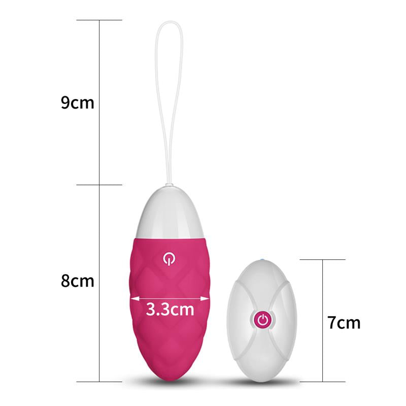 Huevo Vibrador Ijoy Control Remoto Usb Rosa