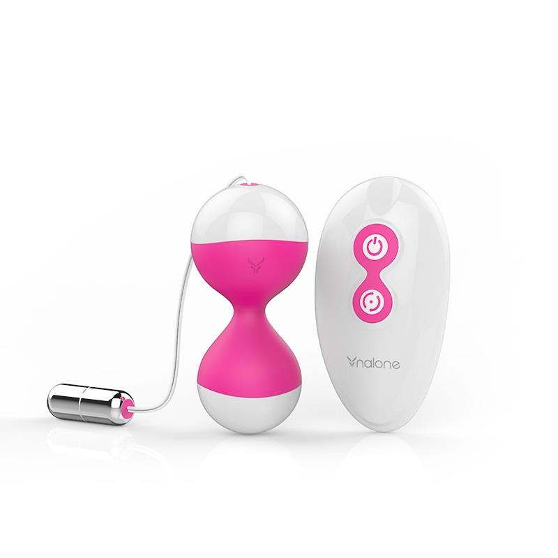 Huevo Vibrador Y Bolas Kegel Miu Miu Fuchsia