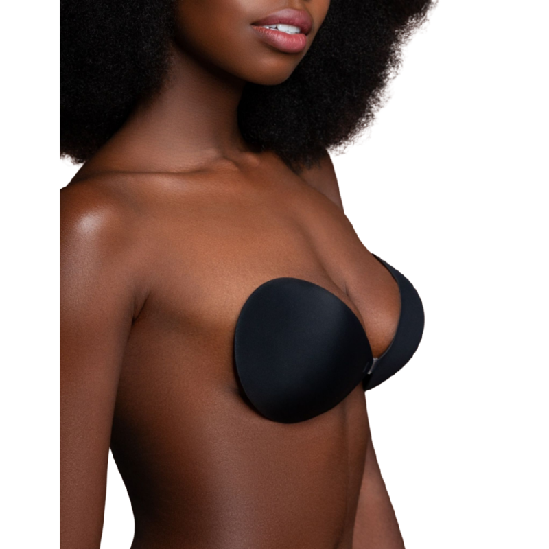 Bye-bra - Sujetador Invisible Negro Copa C