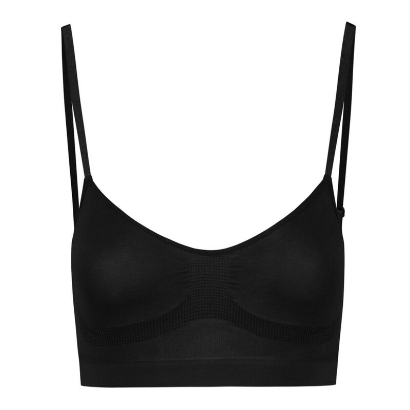 Bye-Bra - Medium Control Sujetador Sin Costuras Negro Talla Xxl