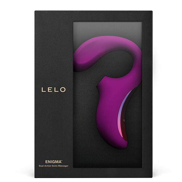 Lelo - Enigma Doble Estimulación Succion Masajeador Morado