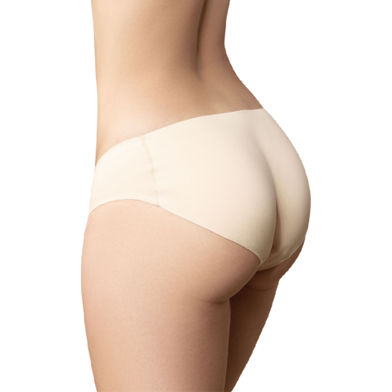 Bye-Bra - Panties Bajos Con Relleno Nalgas Talla L