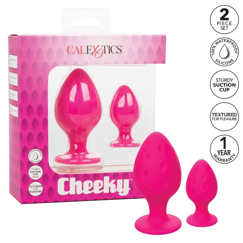 Cheeky Buttplug-Rosa