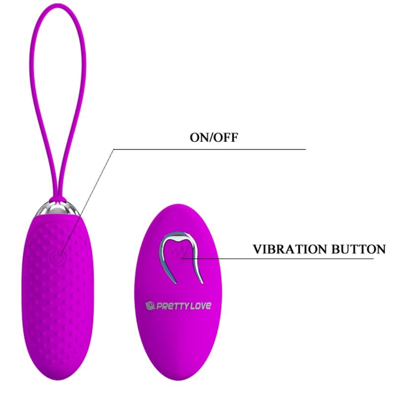 Huevo Vibrador Joanna Usb Purpura