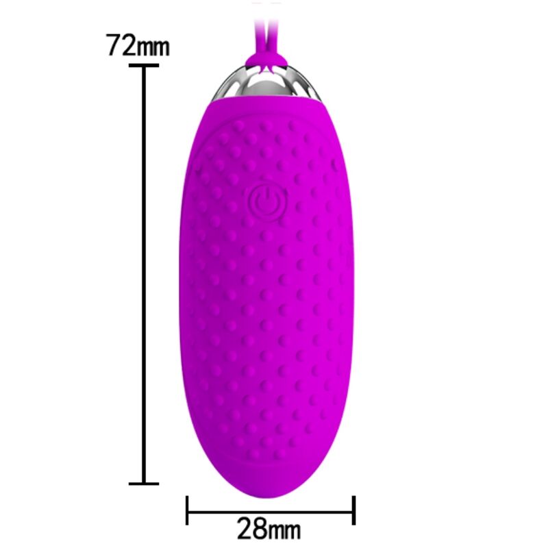 Huevo Vibrador Joanna Usb Purpura