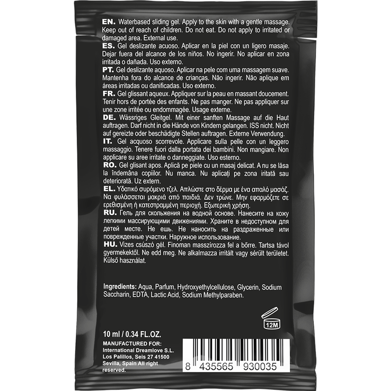 Coquette Chic Desire - Pocket Lubricante Kissable Base Agua Fresa 10 Ml