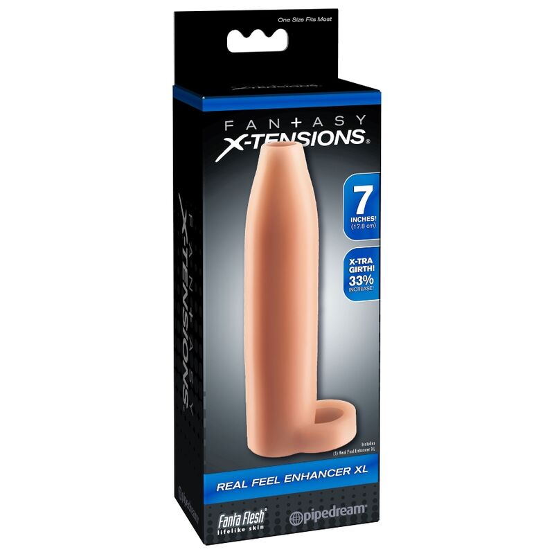 Fantasy X-Tensions Real Feel Potenciador Xl - Color Natural