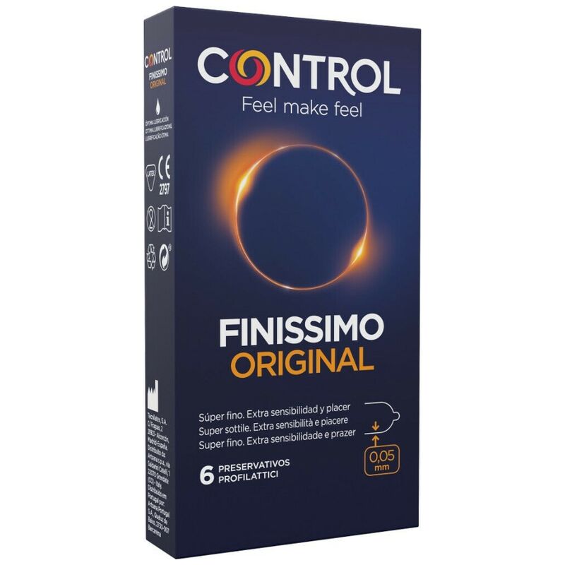Control - Finissimo Original 6 Unidades