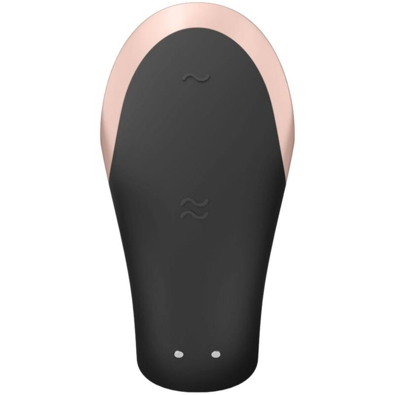 Satisfyer - App Double Love Vibrador Parejas Luxury Negro