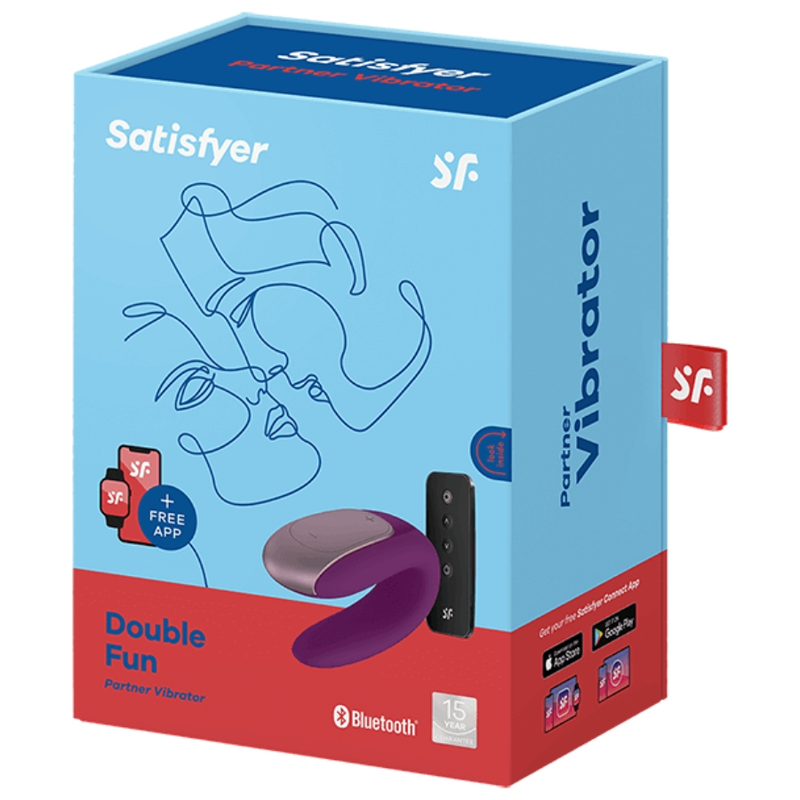 Satisfyer - Double Fun Partner Vibrador Lila