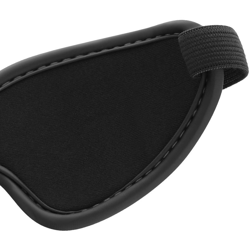 Begme - Black Edition Antifaz Elástico Con Forro De Neopreno