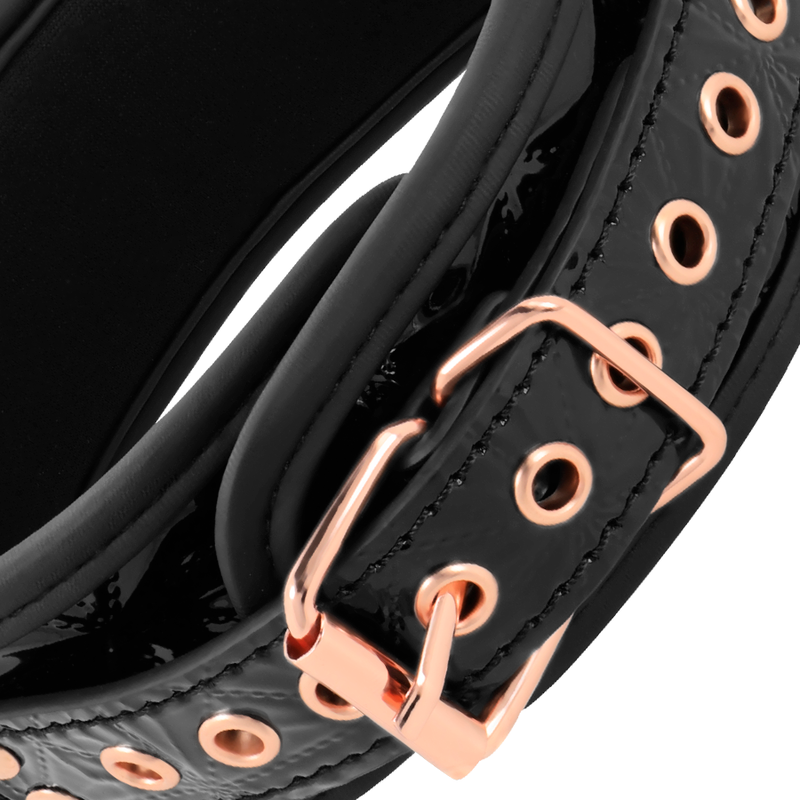 Begme - Black Edition Collar Con Cadenas Y Pinzas Pezones Con Forro De Neopreno