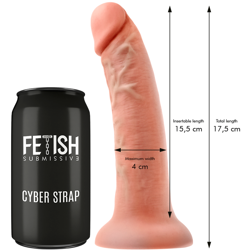 Fetish Submissive Cyber Strap - Arnes Con Dildo Control Remoto Tecnologia Watchme S