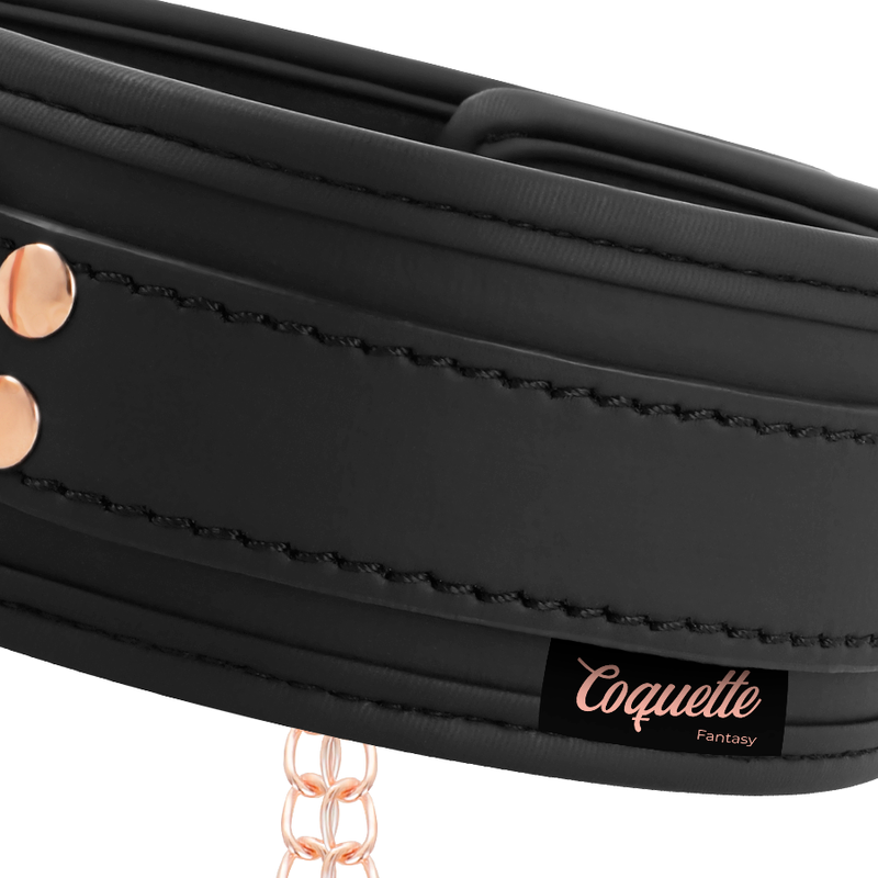 Coquette Chic Desire - Fantasy Collar Con Pinzas Pezones Con Forro De Neopreno