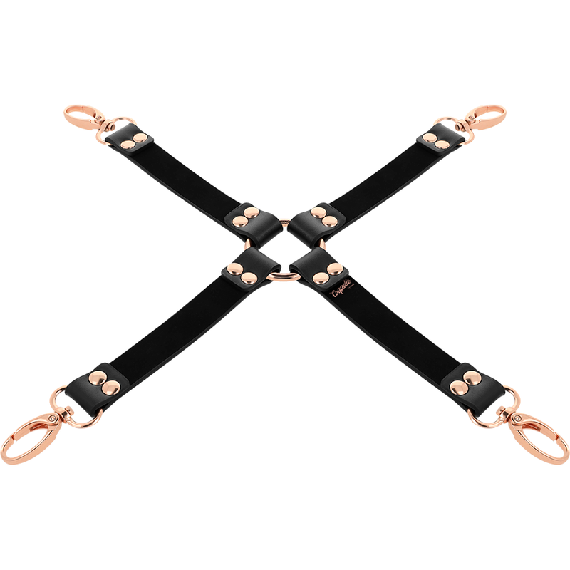 Coquette Chic Desire - Fantasy Hog Tie Cuero Vegano
