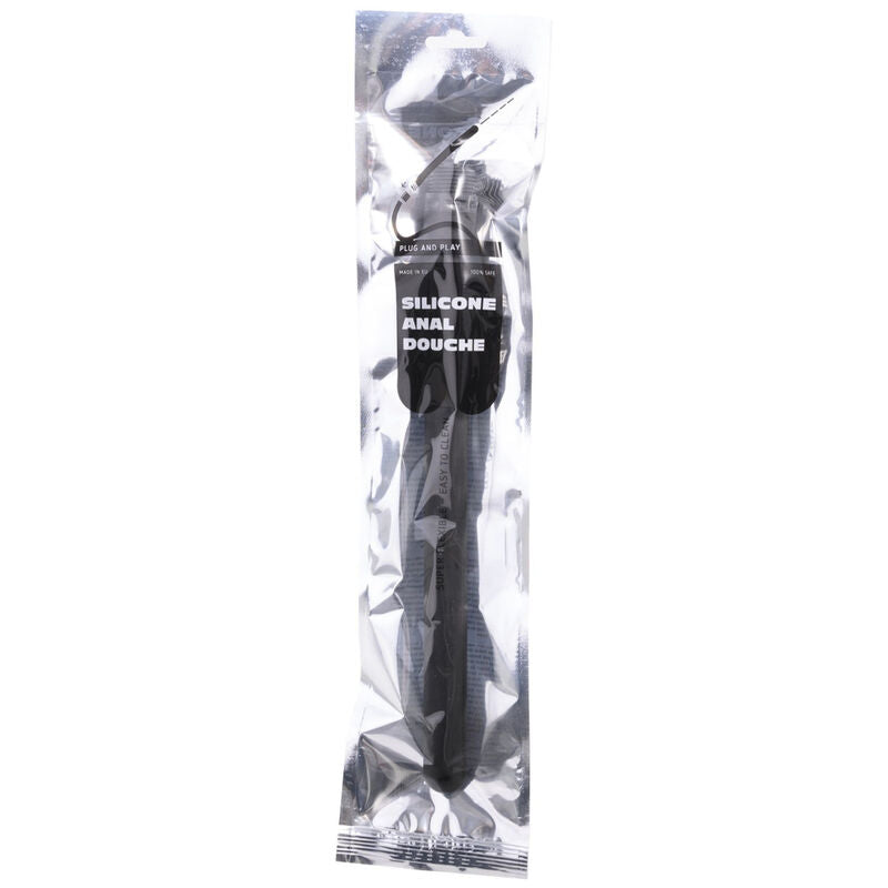 All Black - Beaded Ducha Anal Silicona 27 Cm