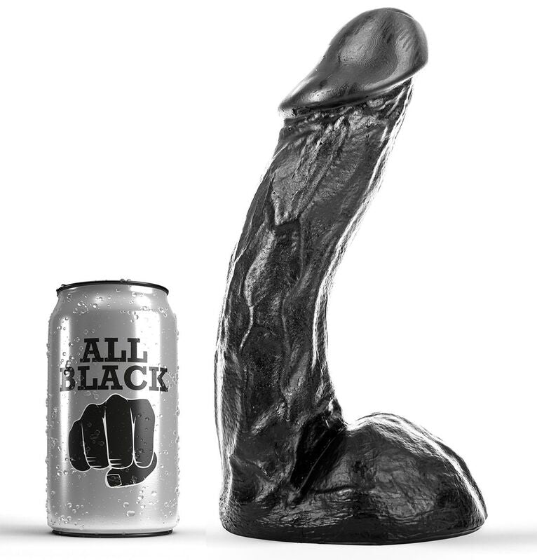 All Black Pene Realístico 23cm