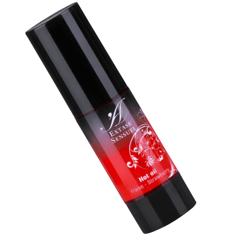 Extase Sensual - Aceite Estimulante Calor Fresa 30 Ml