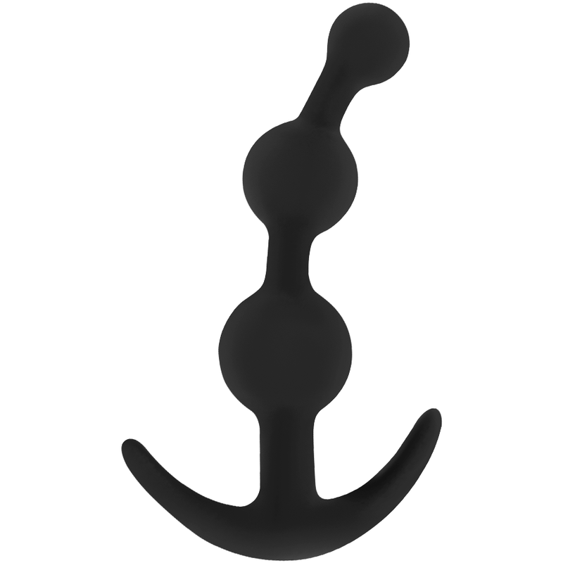 Ohmama - Plug Anal De Silicona Curvado 13 Cm