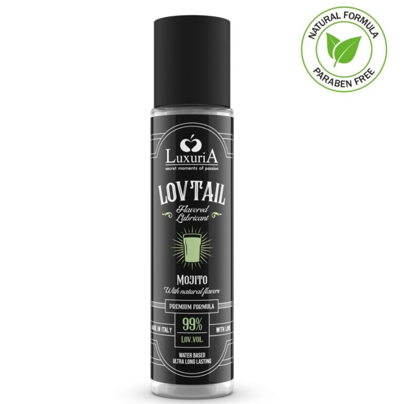 Intimateline - Luxuria Lovtail Lubricante Base Agua Mojito 60 Ml