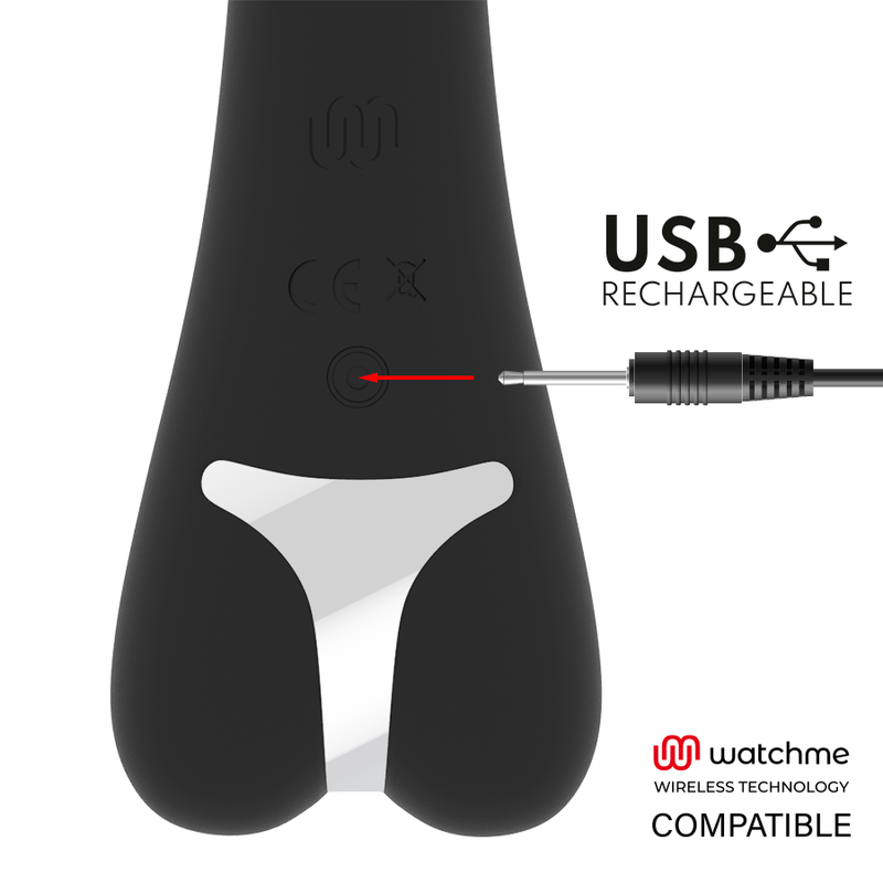 Brilly Glam - Erik Vibrador + Mando Control Remoto Watchme