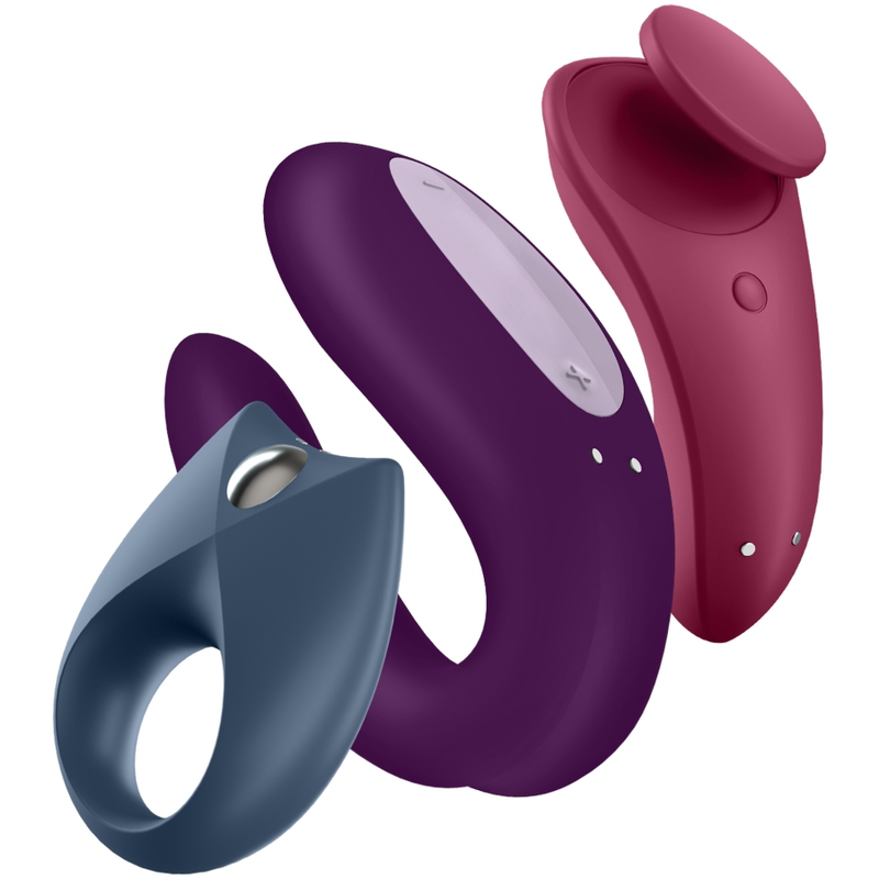 Satisfyer Partner Box 3 - Double Joy + Sexy Secret + Royal One