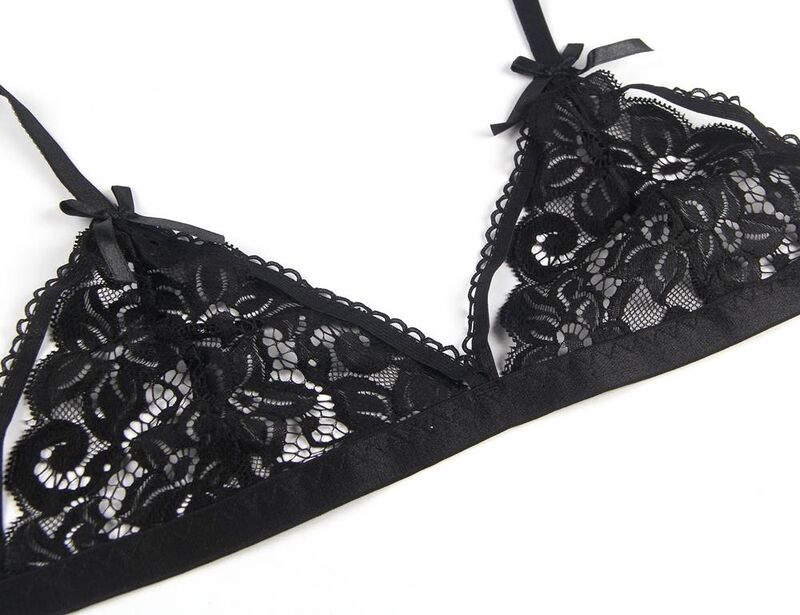 Subblime - Set 3 Piezas Sujetador + Liguero + Tanga L/Xl