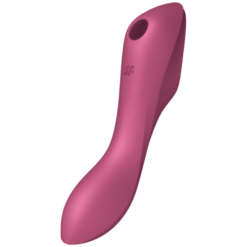 Satisfyer Curvy Trinity 3 Estimulador Clitoris - Rojo