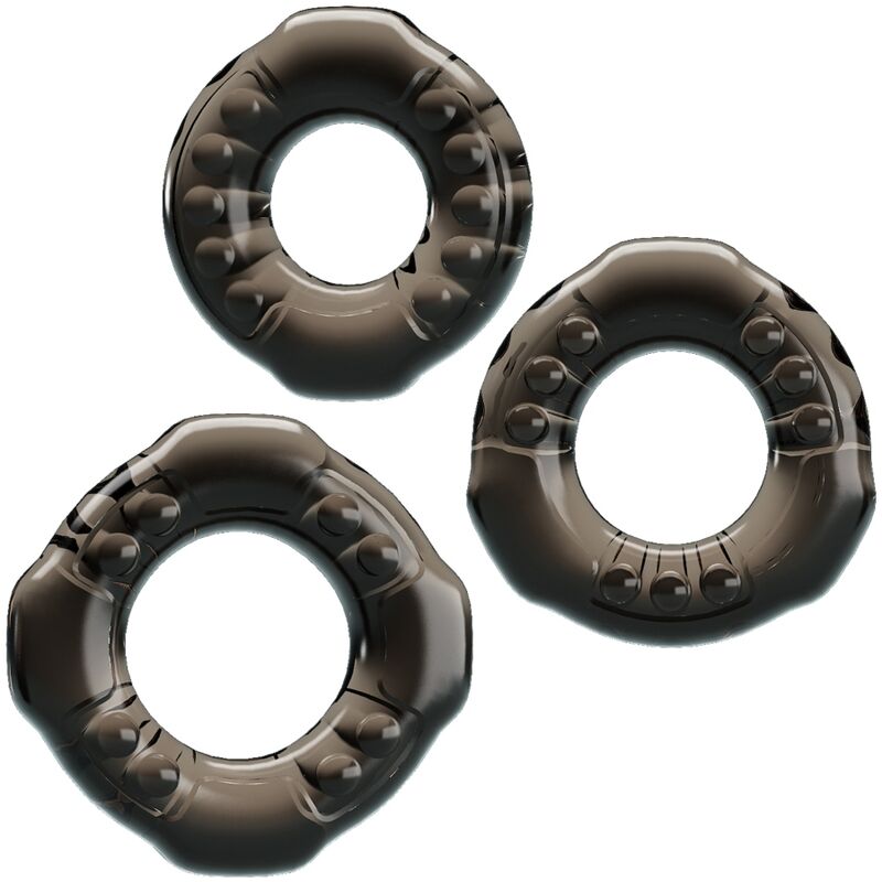 Baile - Cock Rings Yvonne Set 3 Anillos Pene