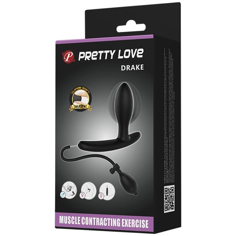 Pretty Love Drake Plug Anal Inflable