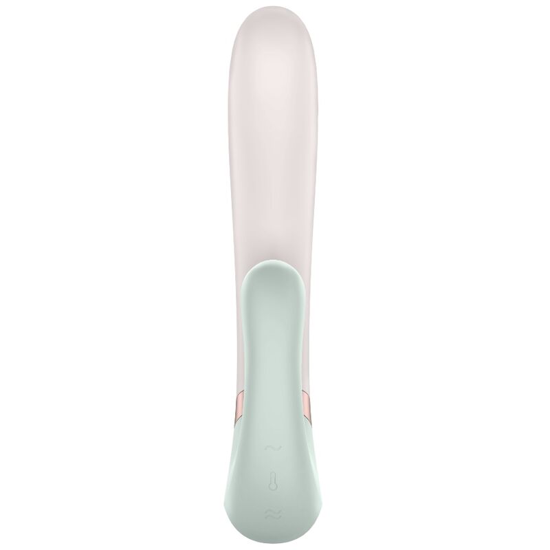 Satisfyer - Heat Wave Vibrador App Blanco