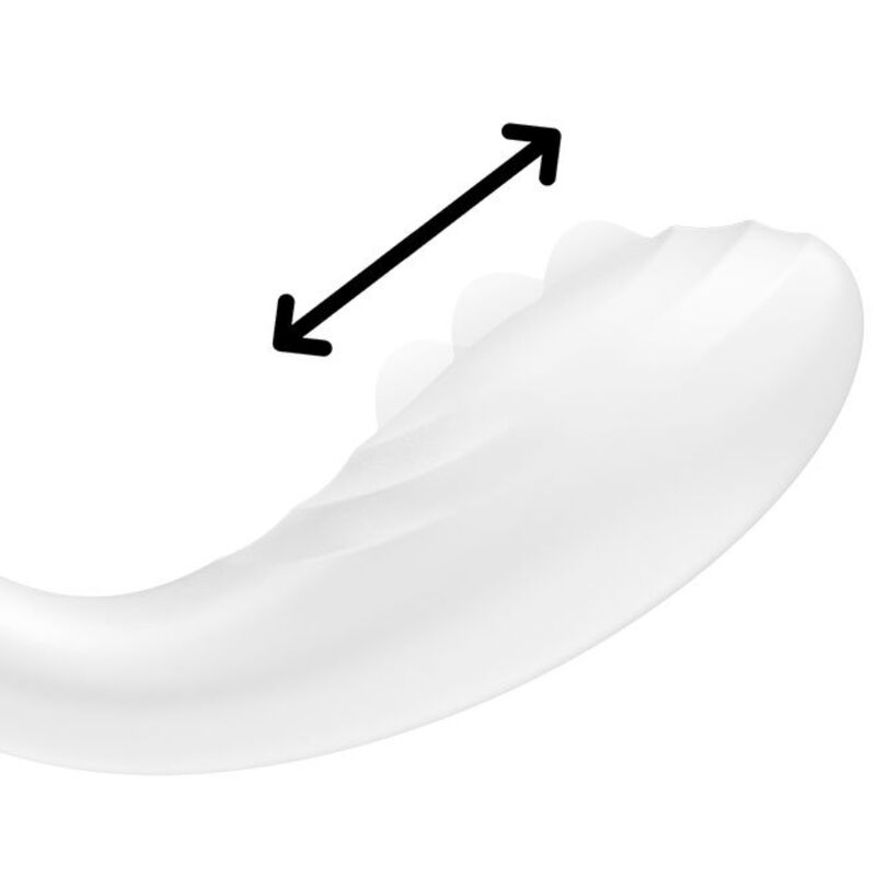 Satisfyer - Rrrolling Pleasure Vibrador Punto G Blanco