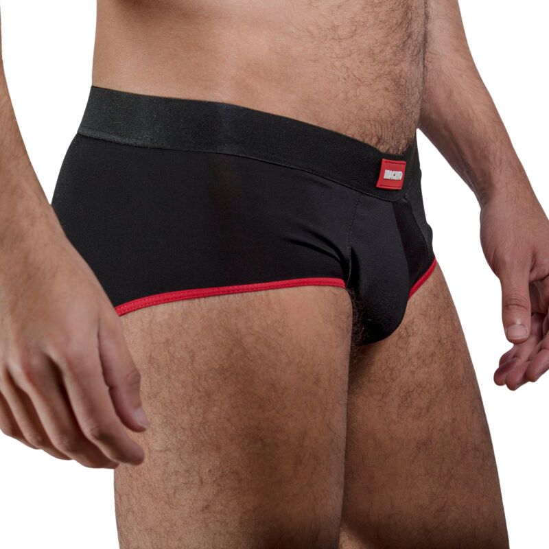 Macho - Ms24r Calzoncillo Brief Dark Rojo S