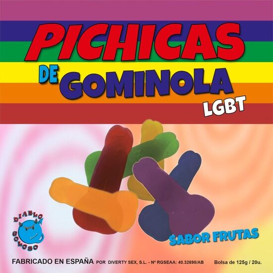 Caja Gominola Pito Brillo Bandera