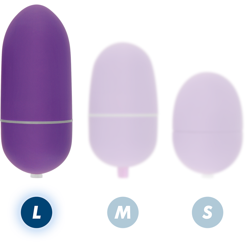 Online - Huevo Vibrador Control Remoto L Lila