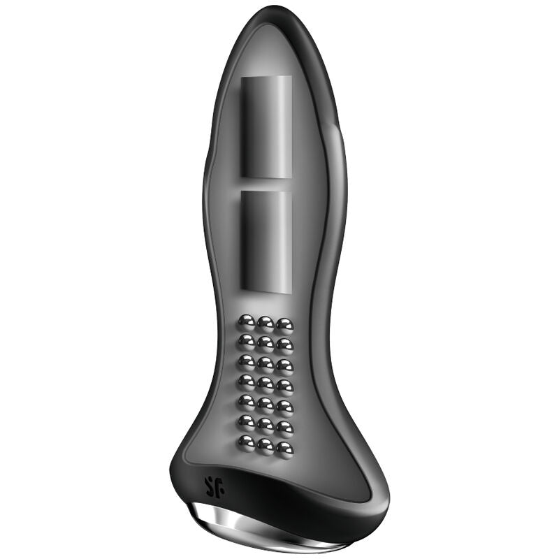 Satisfyer - Rotator Plug 1+ Plug Vibrador App Negro
