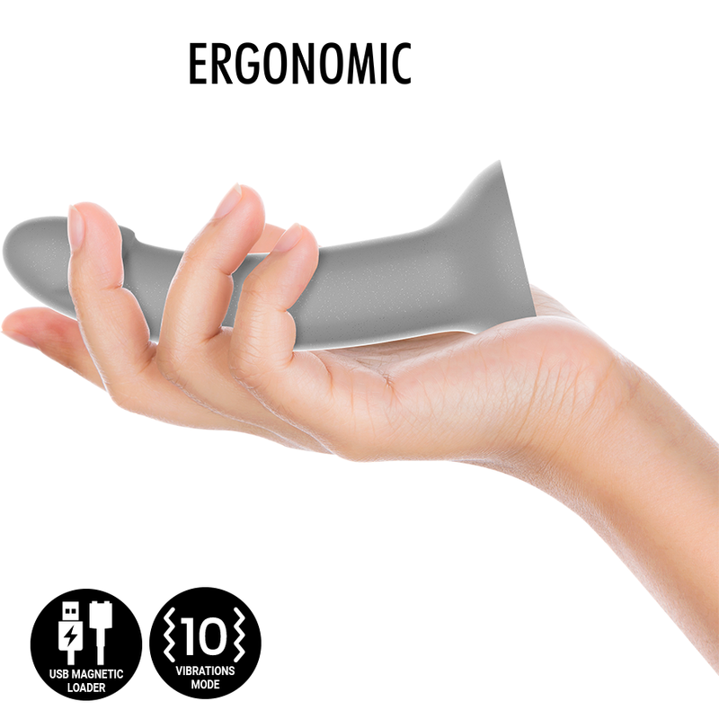 Mythology - Rune Majestic Dildo S - Vibrador Compatible Con Watchme Wireless Technology
