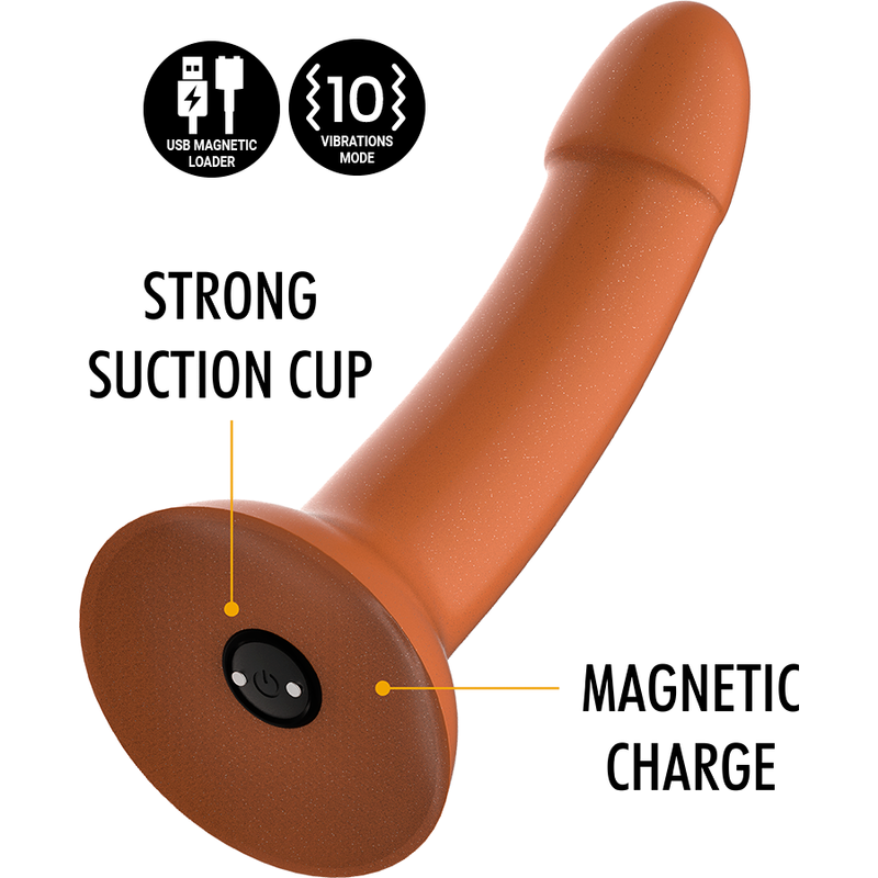 Mythology - Rune Royal Dildo M - Vibrador Compatible Con Watchme Wireless Technology