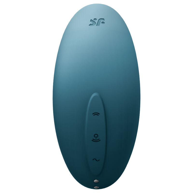 Satisfyer - Vulva Lover 2 Estimulador Y Vibrador Azul