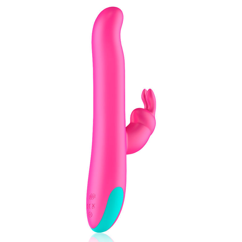 Happy Loky - Pluto Rabbit Vibrator & Rotator + Mando Control Remoto Watchme